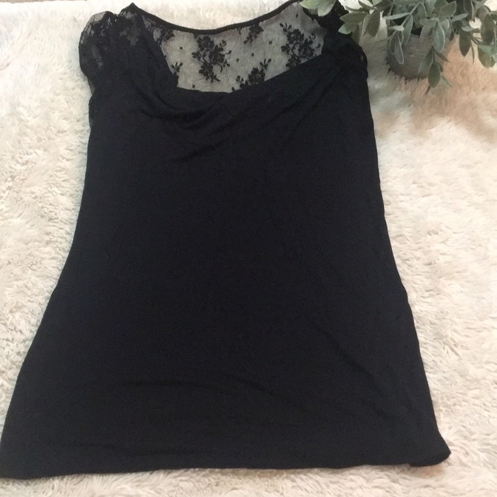 Express lace back top size xs